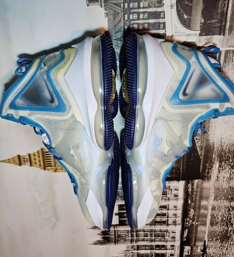 2021 - Nike Lebron XlX 19 Space Jam White Dutch Blue Men's Size " 17 " - Picture 4 of 11