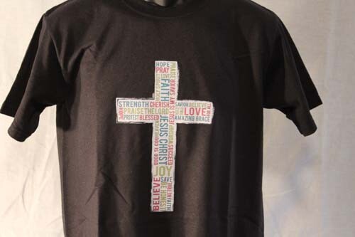 Inspirational cross Christ bible God Jesus mens t-shirt tee graphic novelty new - Bild 21 von 33