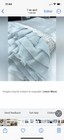 BRAND NEW PINE CONE HILL FRANCESCA VELVET THROW SKY 40” X 90” — photo 4