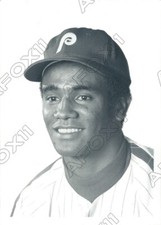 1971 Philadelphia Phillies Baseball Plyer Willie Montanez Press Photo