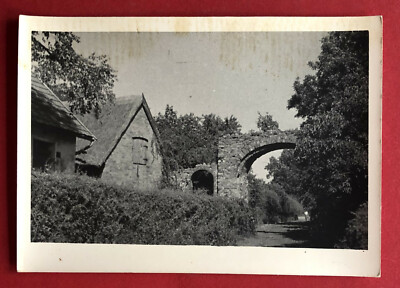 Künstler Foto AK von Erich Fritzsch HIDDENSEE Klostertor  ( 73642