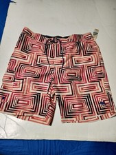 NEW Tommy Bahama sz XL swim trunks board shorts Baja Amaze Me Shanghai pink red