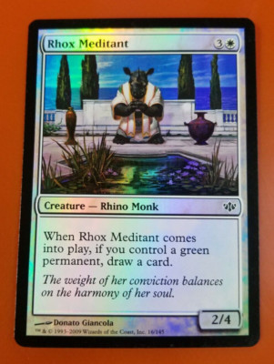 1x Rhox Meditant | FOIL | Conflux | MTG Magic Cards