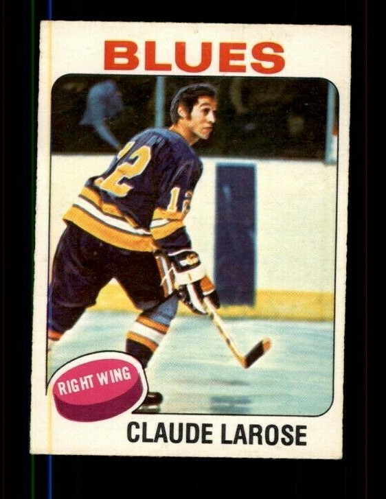 1975-76 O-Pee-Chee #112 Claude Larose VG (ref 100460)