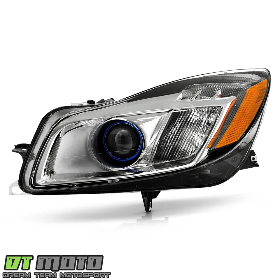 Buick Regal 2012-2013 tipo HID/Xenón con anillo azul proyector faro - conductor Foto 3 de 4