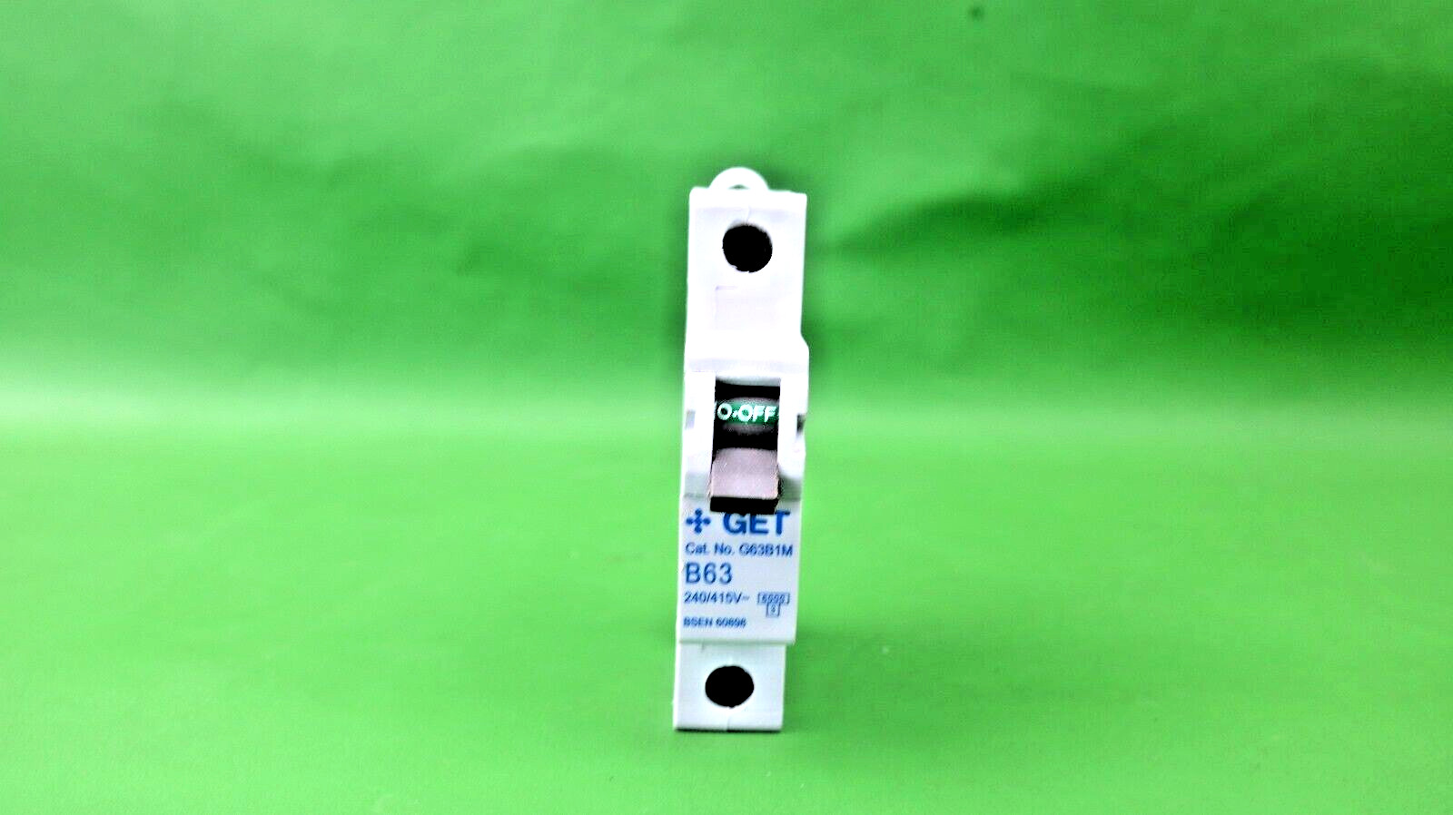 GET G63B1M 63 Amp Single Pole Type B 6kA 240V Miniature Circuit Breaker MC(M698)