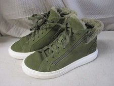 UGG Alameda Mid Zip Women's Trainer Boot Olive Size 5.5 - Very Nice