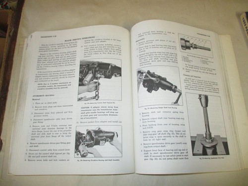 1955 Chevrolet Passenger Car Shop Manual & 55 Chev Factory Assembly Instructions - Picture 9 of 24