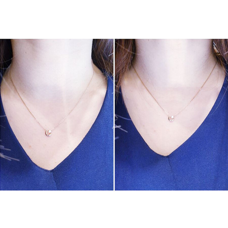 ネックレス・ペンダント STONEHENgE 14K Necklace B8056 STONE HENGE 14k Rose Gold Necklace B8056 Womens Jewelry