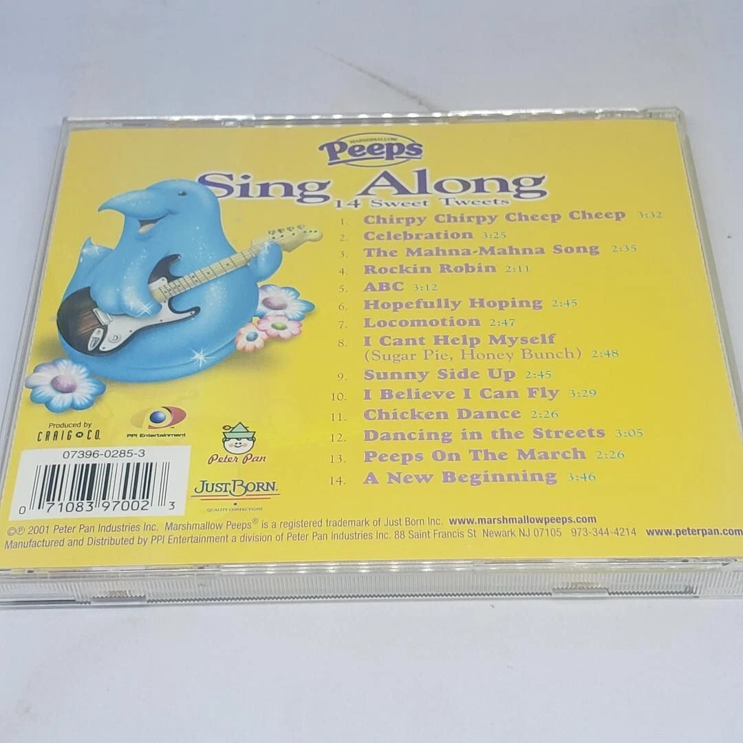 Marshmallow Peeps Sing Along 14 Sweet Tweets CD 2001