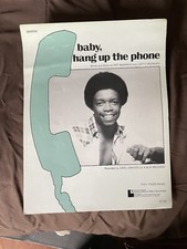 Carl Graves Sheet Music Baby Hang Up The Phone 1974
