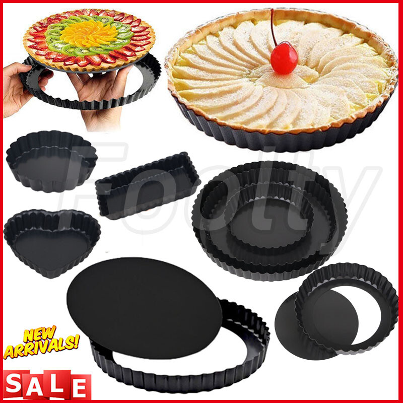 Non Stick 11 Inch Pie Pan Cake Pan Fluted Pie Pan Webake 11 Inch