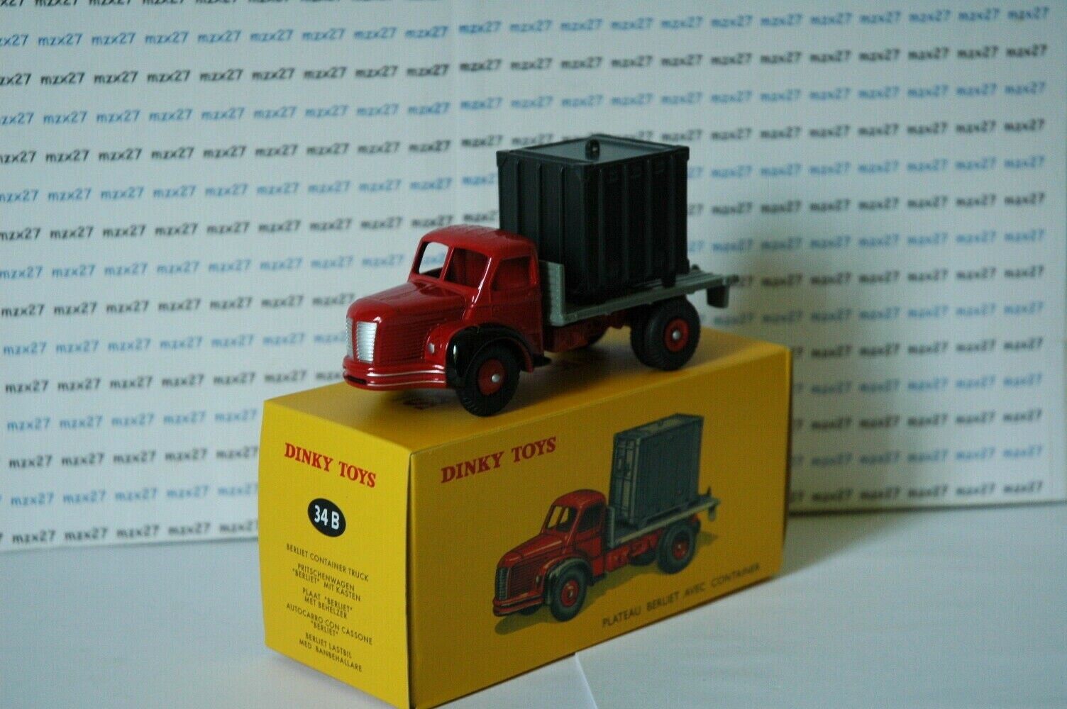 ミニカー DINKY No.34 B BERLIET GAK ミニカー DINKY No.34 B BERLIET GAK ミニカー DINKY No.34 B