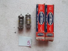 LOT OF 2 NEW IN BOX RAYTHEON ELECTRONIC TUBE 6BY6 (333)