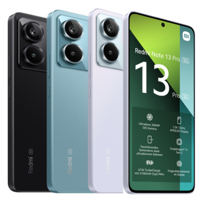 Xiaomi Redmi Note 13 Pro 5G Smartphone 8+128/256GB 6,67  AMOLED 200MP Android