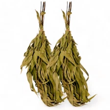 Eucalyptus Sauna Whisk Banya Venik Веник для бани Эвкалипт Spa Broom SET OF 2