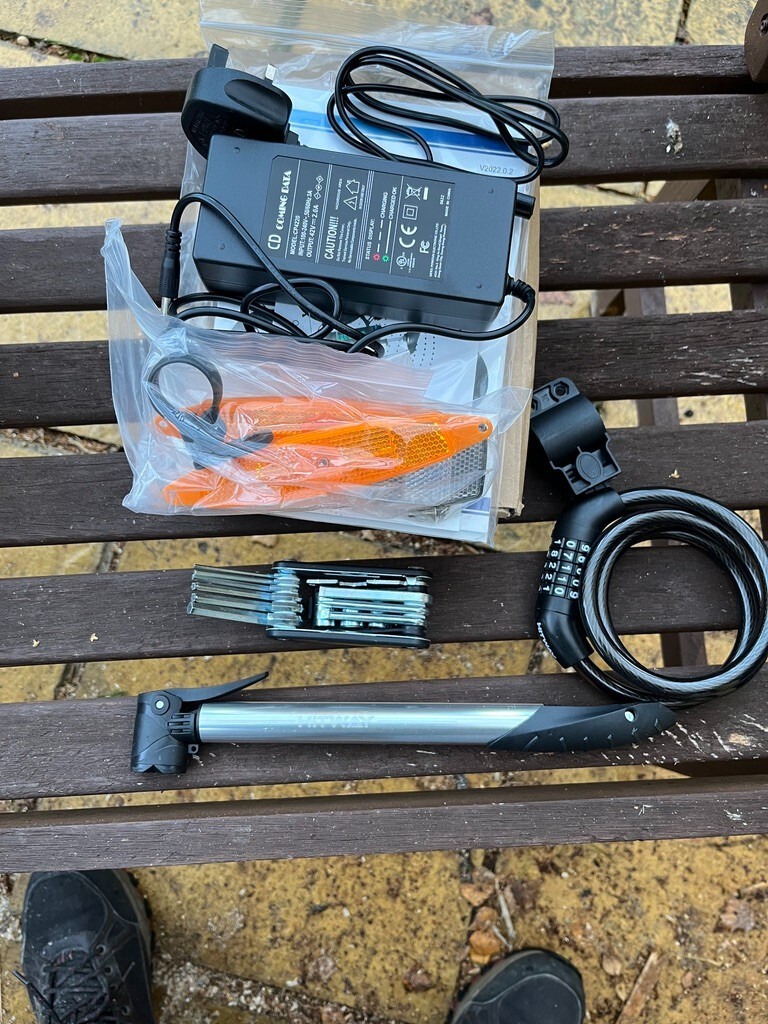 hitway bk6 folding electric bike uk compliant never riden .. eBay