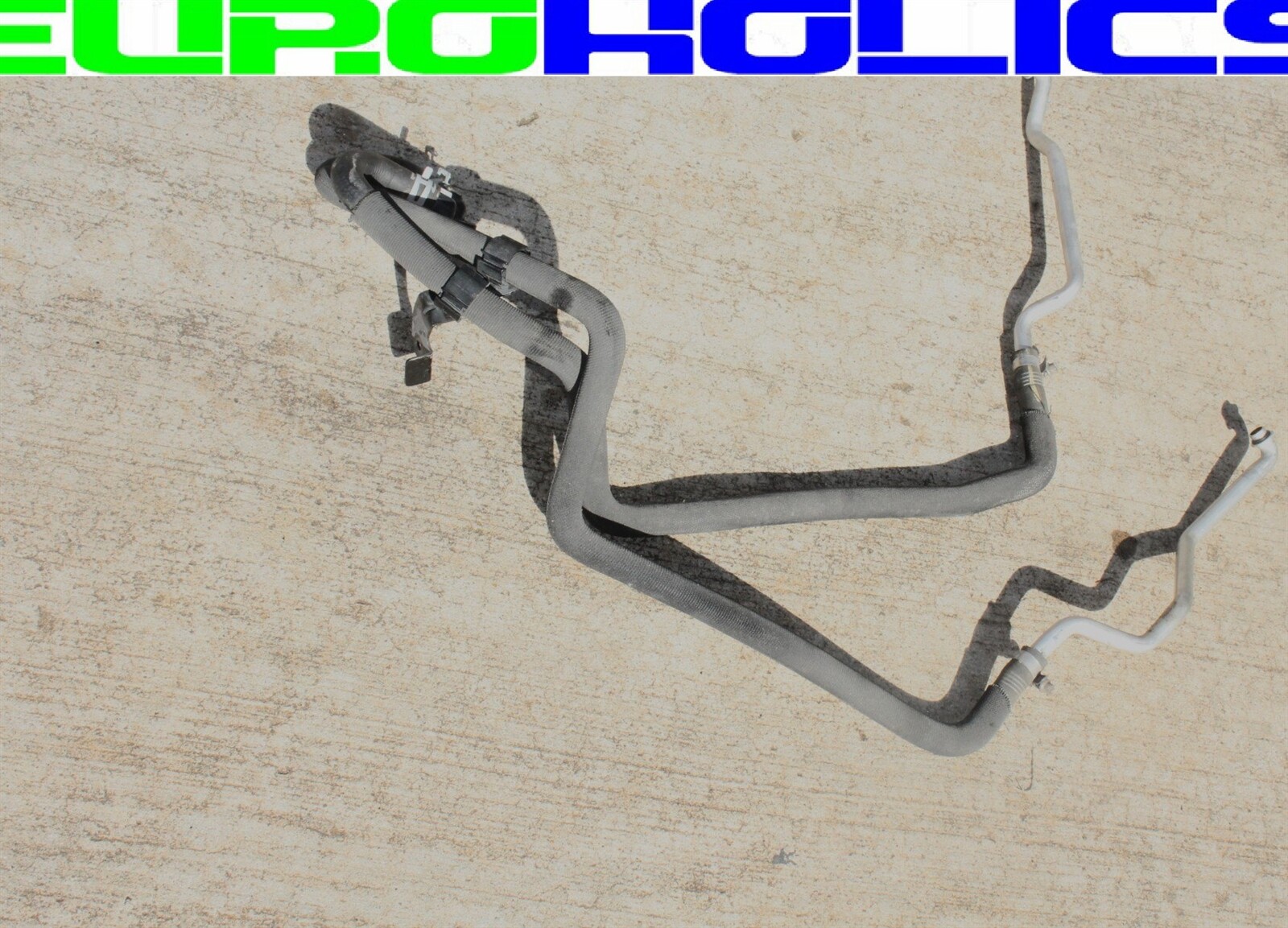 PAIR Bentley Continental Flying Spur 06-12 Heater Coolant Hose Pipe 3W1819371A