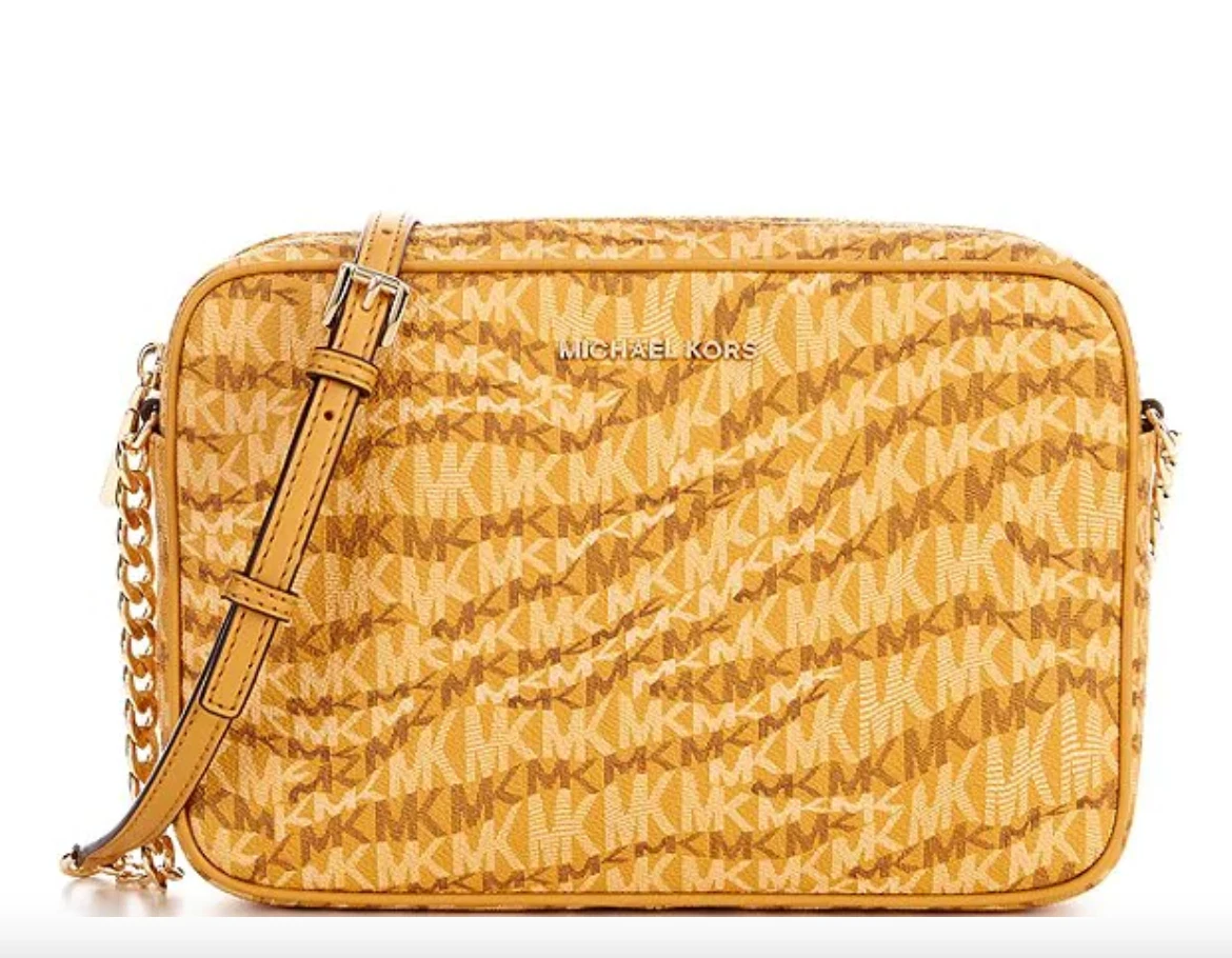 Michael michael kors logo 2024 east west crossbody