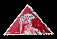 Netherlands Stamp Scott 204 Minerva Tercentenary Utrecht University 1936 Used NG