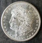 1880 S $1 Morgan Silver Dollar