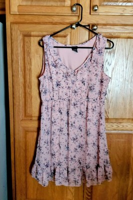 Beautiful Lined Dress By VANITY Size XL Bust 42''
