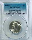 1945 S Washington Quarter PCGS MS65