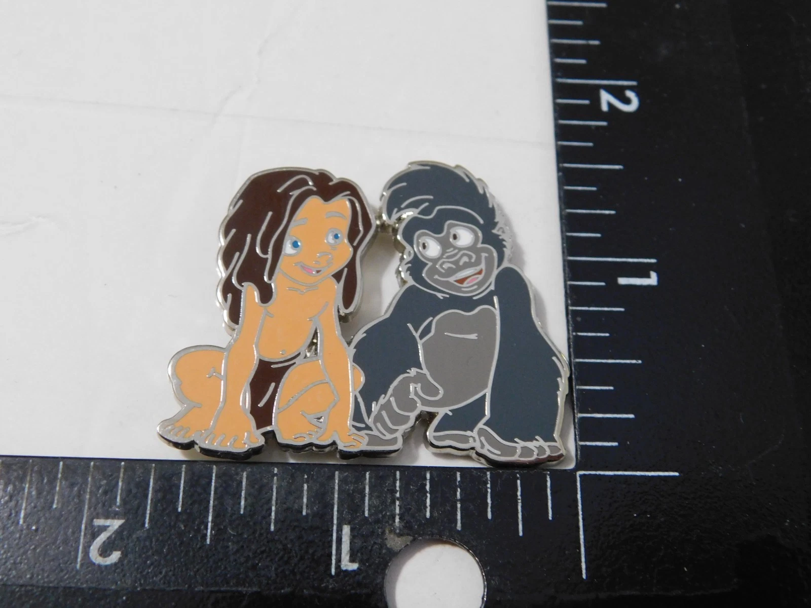 WDW - Young Tarzan and Terk Disney Pin BURROUGHS