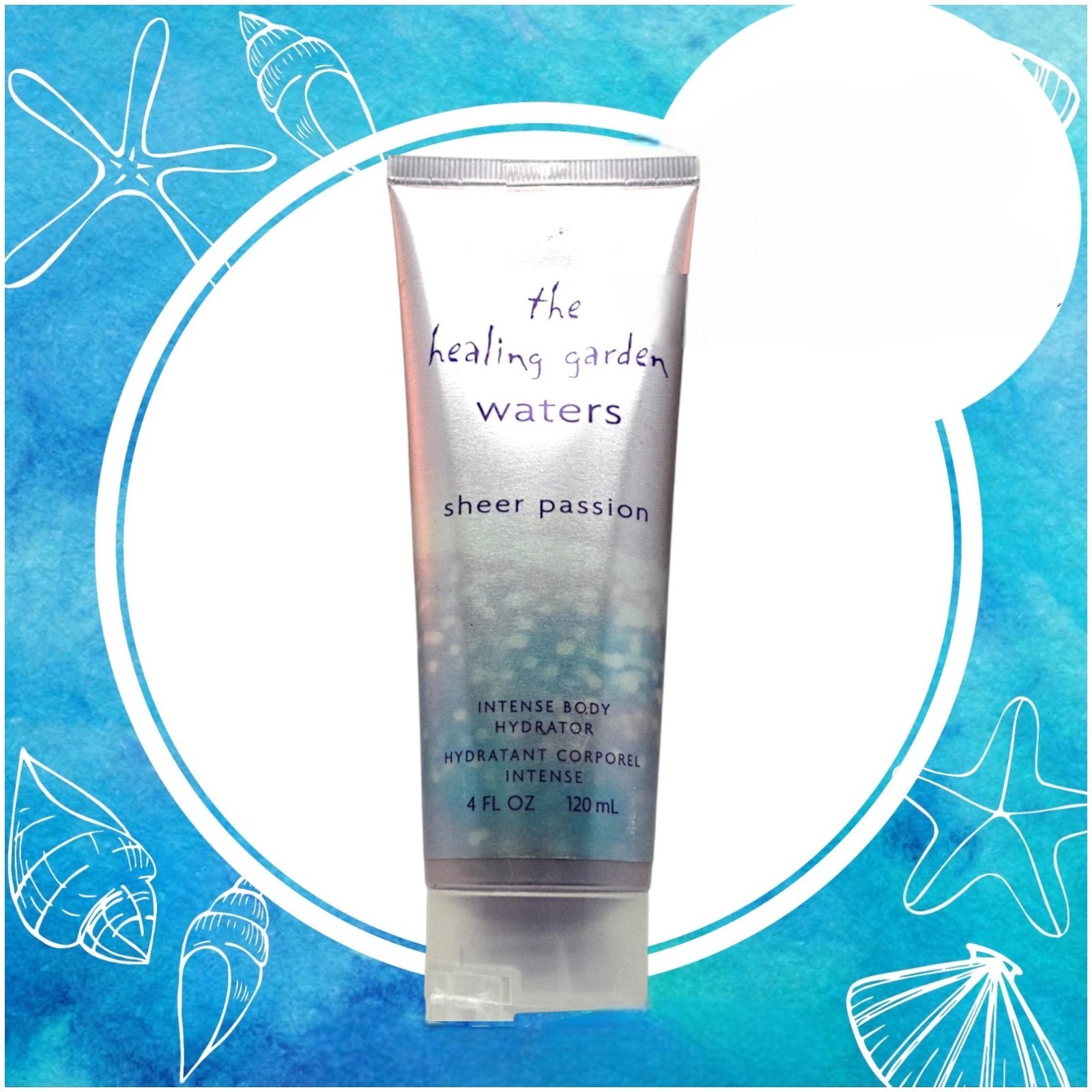 ИСЦЕЛЯЮЩИЕ САДОВЫЕ ВОДЫ ИНТЕНСИВНЫЙ УВЛАЖНИТЕЛЬ ДЛЯ ТЕЛА SHEER PASSION - 4.0 OZ. -