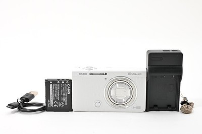 Casio Exilim EX-ZR70 16MP Compact Digital Camera White Box