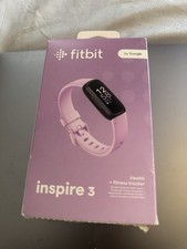Fitbit Inspire 3 Activity Tracker Bluetooth, Heart Rate, Running/Fitness, Pink