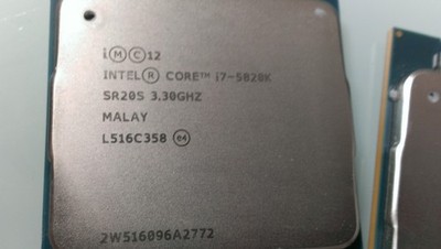 Intel 6 Core i7-5820K  6-Core   3.30 GHz DESKTOP CPU  SR20S