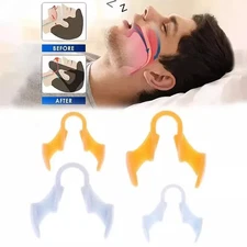 Silicone Anti Snore Nose Clip Stops Snoring Nasal Dilator Breathe Better Aid