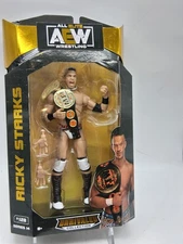 AEW Unrivaled Series 14 Ricky Starks #128 FTW Champion Wrestling Action Figure