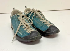 Scarpa Mojito Blue Suede Leather LIfestyle Sneakers US Men's 10.5 EU 44