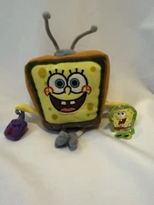 2003 Nanco 6” Plush Nickelodeon Sponge Bob Square Pants - TV Costume- HTF- RARE