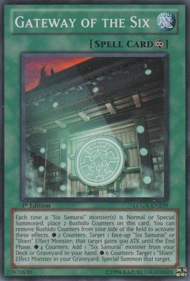 Gateway of the Six - LCGX-EN259 - Common - Unlimited Edition - Lightly Played