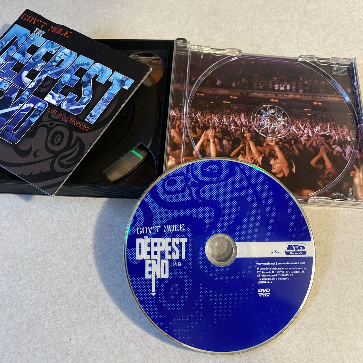 Gov't Mule - The Deepest End: Live in Concert 2 CD + DVD 2003