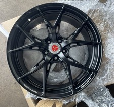 Set of 4 ARK Performance 19 Albratross Matte Black Wheels - 5 X 114.3