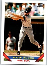 #390 Wade Boggs, Boston Red Sox 1993 Topps Base