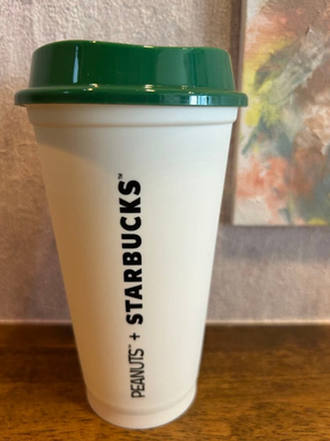 Limited Starbucks Snoopy Joe Kind Peanuts 2026 Reusable Cup 473ml