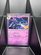 Ceruledge Pokemon Day 2024 Stamped Unsealed Promo Card Paldean Fates 040/091