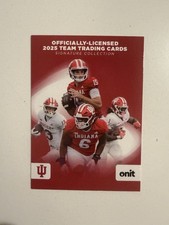 2025 Onit Indiana Hoosiers Football Promo Card Feature Fernando Mendoza And More
