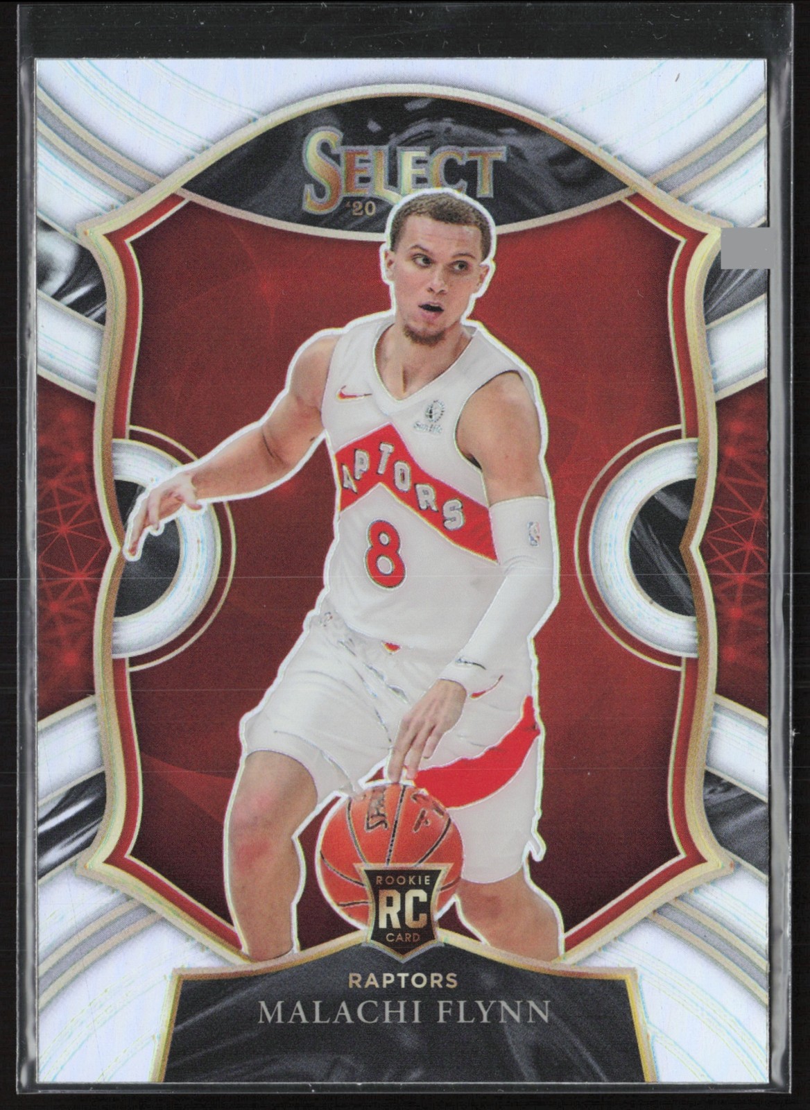 2020-21 Panini Select Malachi Flynn Silver #89 RC Concourse Toronto