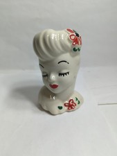 Vintage Betty Grable Head Vase Glamour Girl Made In The USA