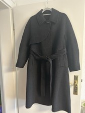 Damen Mantel Wolle Kaschmir,  Größe 38 Dunkelgrau