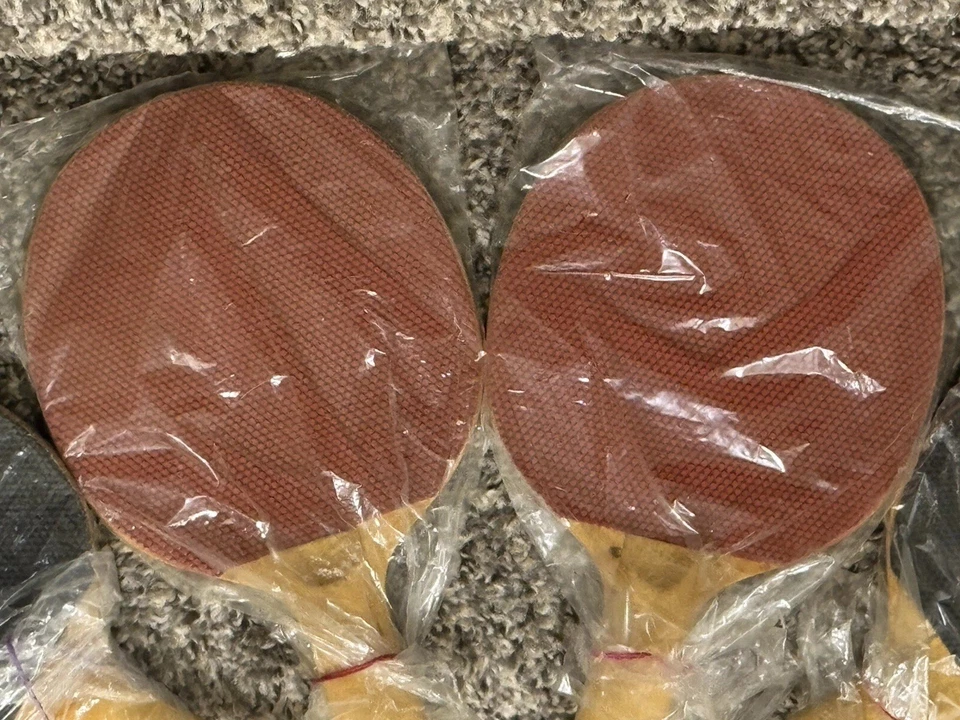 Lote de 4 palas de ping pong/ping pong vintage de diamantes (钻石牌) nuevas China Foto 3 de 4