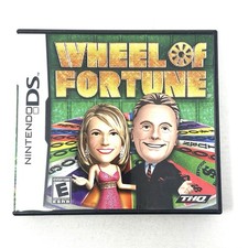 Wheel Of Fortune Nintendo DS Complete In Box With Manual THQ
