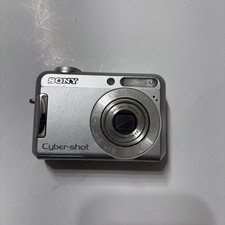 Sony Cyber-shot DSC-S650 7.2MP Digital Camera - Silver
