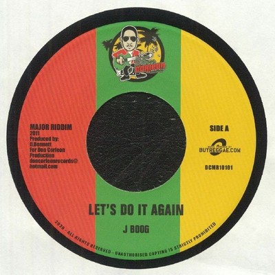 J BOOG - Let's Do It Again (Major Riddim) (reissue) - Vinyl (7'')